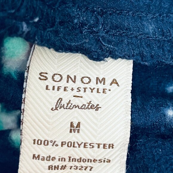 Super Soft Sonoma Women's Navy‎ Blue Owl Sleep Lounge Pants Pajamas Size M - Picture 5 of 6